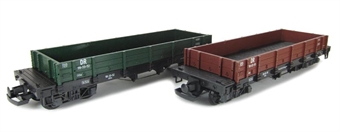 2 DR low sided gondolas