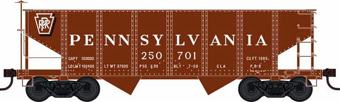 GLa 2-Bay Hopper Car Pennsylvania RR 250733