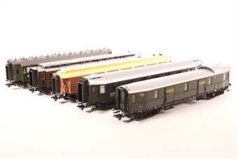 5-Car DRG Express Passenger Coach set