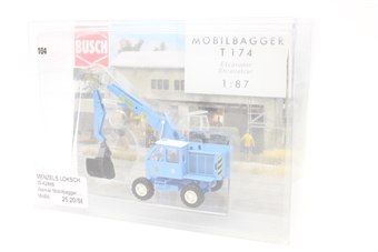 Weimar mobile excavator T174-1 with screen gripper