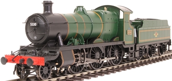 Class 43xx Mogul 2-6-0 5330 in BR lined green with late crest