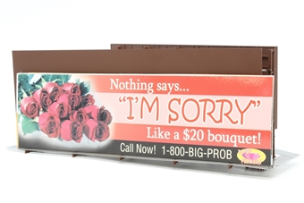 Modern dual-sided billboard