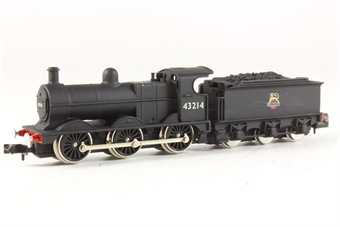 Class 3F 0-6-0 43214 in BR Black early crest 