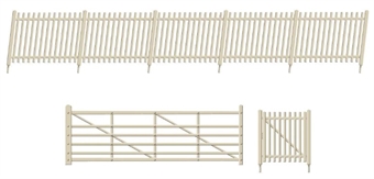 SR concrete pale fencing - plastic kit