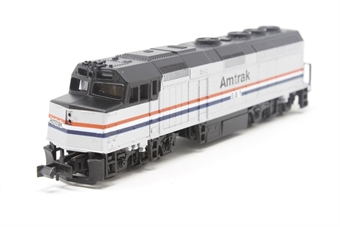EMD F40PH 381 in Amtrak Phase III Livery