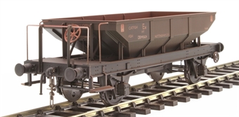 Catfish ballast hopper in BR olive - DB992624 - weathered
