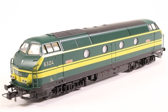 Type 62 Diesel Locomotive 6324 of the Belgian SNCB