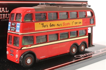 BUT Q1 Trolleybus - "London Transport" 'Booths Dry Gin'
