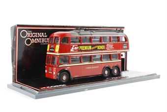 Q1 Trolleybus - London Transport - Premium Bonds - Route 603 to Kingston