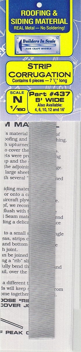 Strip Corrugation, 10' Wide (6)