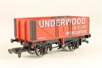 7 Plank Open Wagon 10ft WB 'Underwood & Co' - Limited Edition of 250 Exclusive For HMC