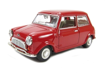 Mini Car 1959 in Tartan red
