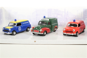 Set of Three Emergency Vehicles - Coast Guard, Bomb Disposal & Incident Support