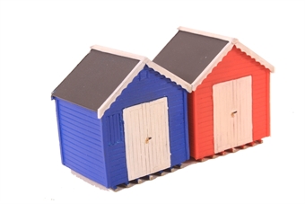 Beach Huts - Pack of 2