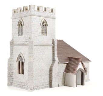 Low Relief 3/4 View Church (140 x 80 x 125mm)