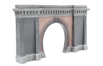 Brick-built single tunnel portal