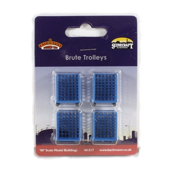 Brute trolleys x 4
