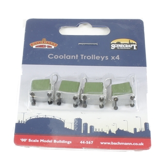 Depot Coolant trolleys - pack of four