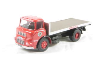 Albion Lad 4 wheel rigid flatbed in BRS red livery