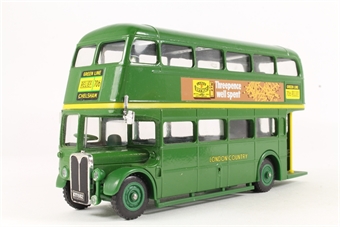 AEC RT 'London Country' in Green livery with 'Brymay' Advertisments