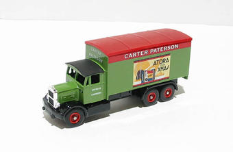 Scammell 6 wheel box van "Carter Paterson"