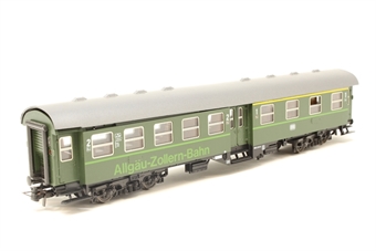 Silverfish 2nd class control coach of the DB