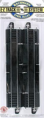 9in.Straight Rerailer (2/Card)
