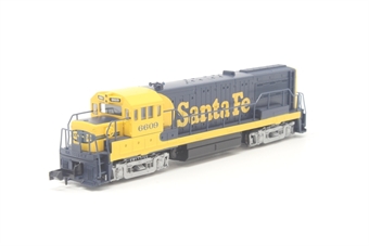 U25B GE 6609 of the Santa Fe