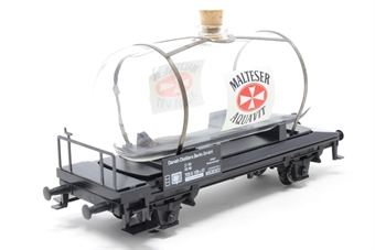 Glass Tank Car "Malteser Aquavit"