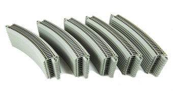 18in.Radius Curved Track - Bulk (50 Pcs)