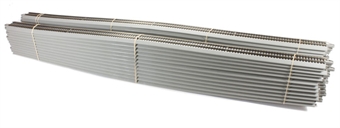 Box of 25 lengths of 36" E-Z pre-ballasted straight track