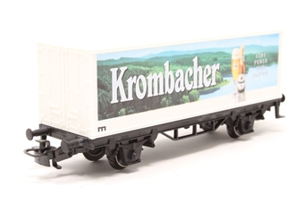 Container Wagon "Krombacher" of the DB