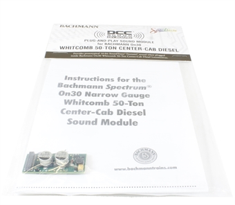 Whitcomb 50 Ton Center Cab Diesel Sound Module