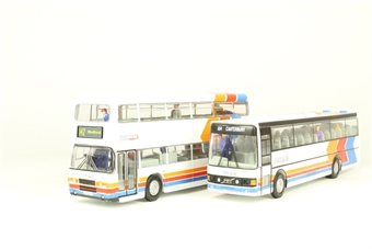 Stagecoach Two-Bus set - Leyland Olympian/ECW and Van Hool Alizee