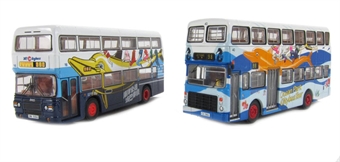 Leyland Olympian / Victory d/deck twin bus set - "Citybus Ocean Park" livery 