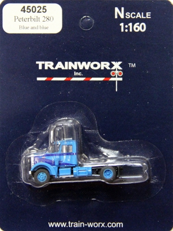 Peterbilt 280 Tractor (Dark Blue/Light Blue)
