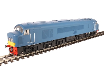 Class 45 'Peak' in BR early blue with red bufferbeams - unnumbered