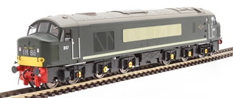 Class 45/0 'Peak' D57 in BR green with small yellow panels and split centre headcode. Heljan general release.