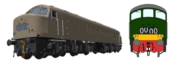 Class 45/0 'Peak' in BR green with small yellow panels and split centre headcode - numbered and named to your choice of loco. Olivias commission. Customised by Olivias
