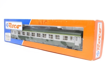 B10 2nd class coach of the SNCF
