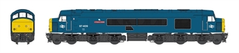 Class 45/0 Peak 97409 Lytham St Annes in BR blue with Tinsley embellishments - weathered
