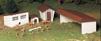 Kit - Farm Out-Buildings (3/Box)