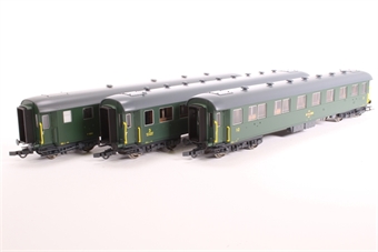SBB Historic 3 Coach Set