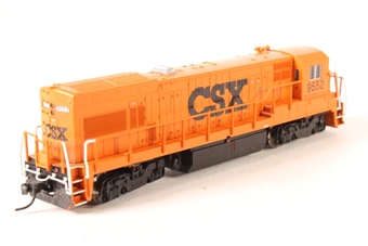 U23B GE 9552 of the CSX