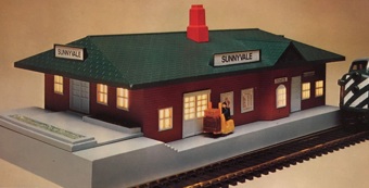 Lighted Passenger Station (Built-Up)