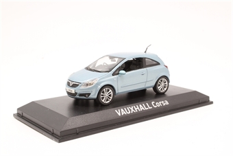 Vauxhall Corsa in metellic blue - official dealer edition
