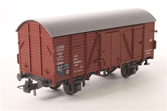Boxcar with Barrel Roof of the DB
