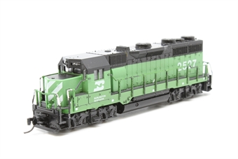 GP35 EMD 2527 of the Burlington Northern