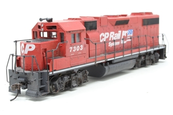 GP38-2 EMD 7311 of the Canadian Pacific Railway