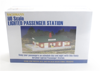 Lighted Passenger Station